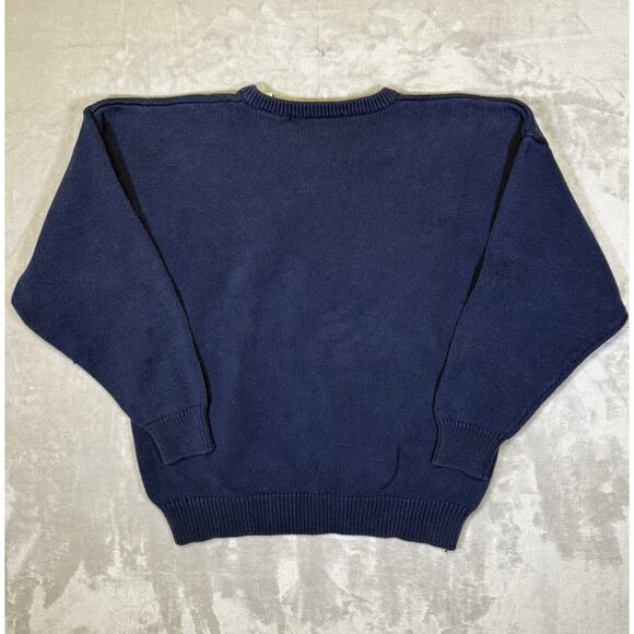 Vintage Kalvin Diamond Grandpa Golf Sweater Cable Knit Preppy Ireland Athleisure - Picture 8 of 12